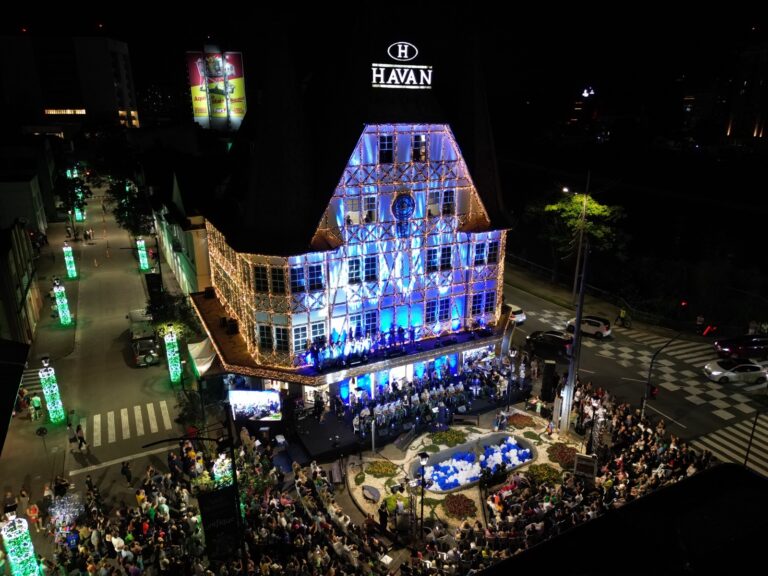 Havan Castelo será palco da Cantata de Natal de Blumenau