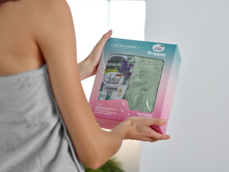 Appel Home e BIC Soleil Escape lançam collab exclusiva focada em autocuidado e bem-estar
