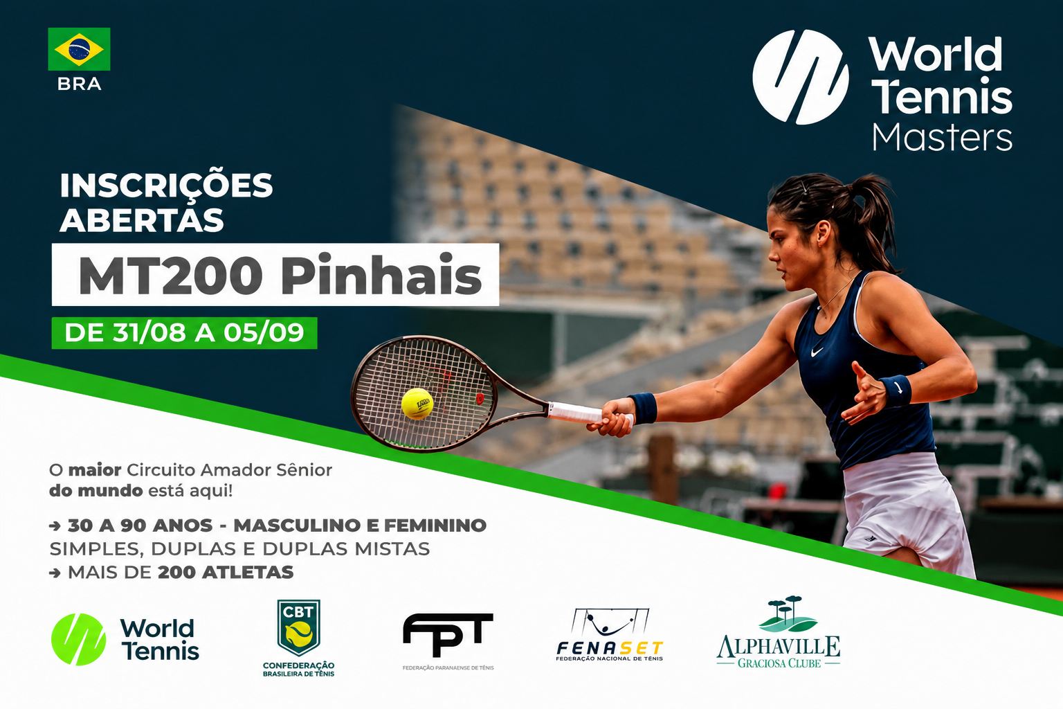 Kátia Lau faz história como a primeira mulher diretora internacional do World Tennis Masters