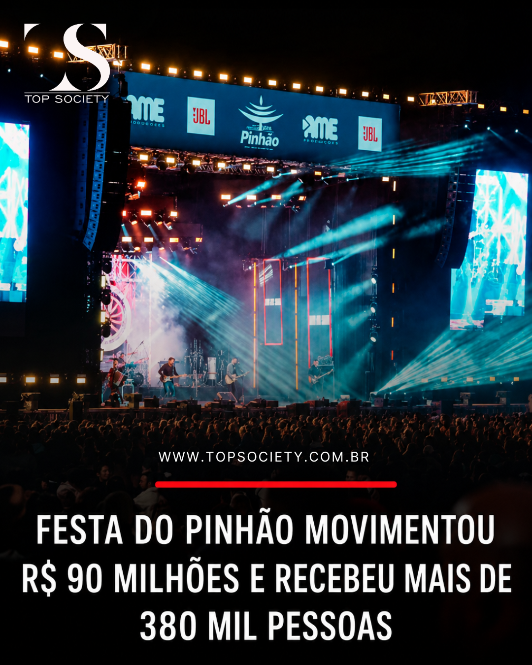 36ª Festa Nacional do Pinhão se consolida como uma das maiores festas de Santa Catarina e movimenta cerca de R$ 90 milhões